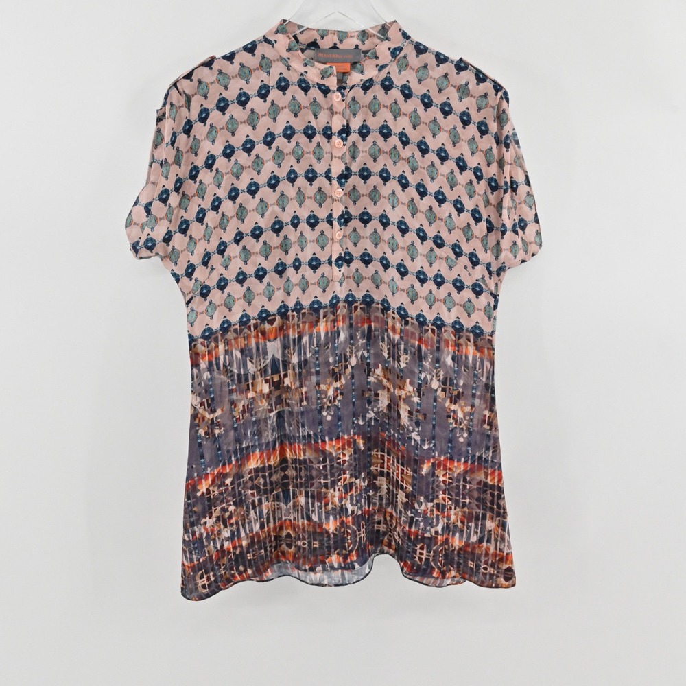 Anthropologie Bhanuni by Jyoti Blouse Womens Size S Bohemian Hippie Ethereal‎